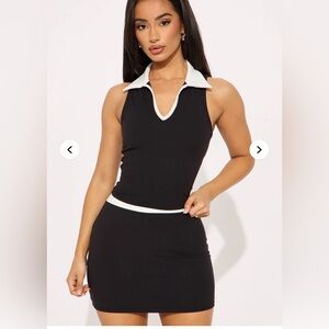 Black and White Sporty Set